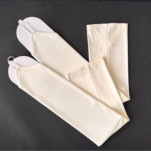 BRIDAL GLOVES - Light Ivory Matte Satin